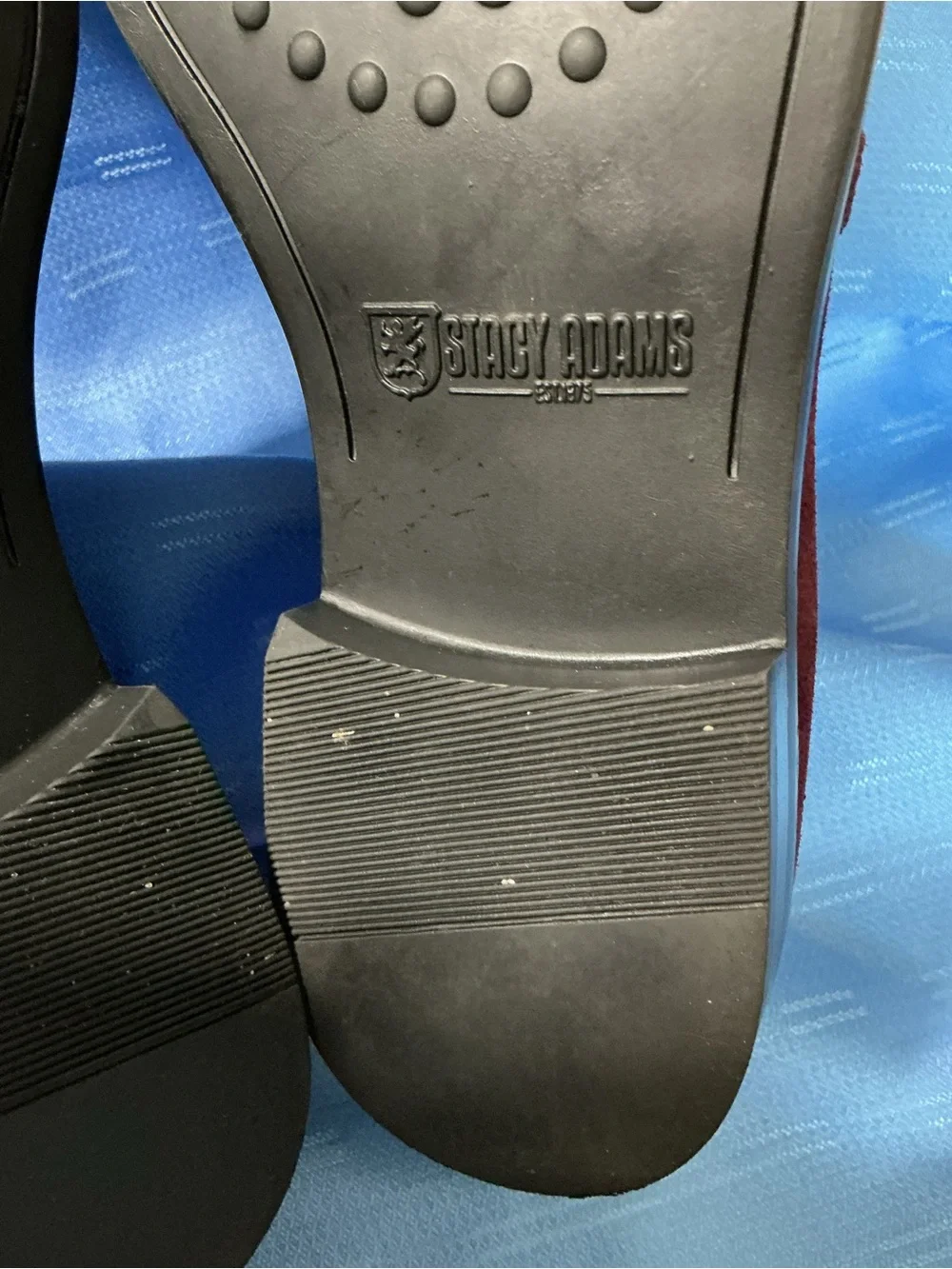 Stacy Adams suede upper